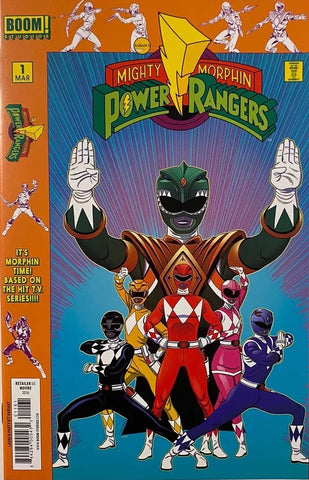 Mighty Morphin Power Rangers #1 - Boom! Studios - 2016 - Launch Party Variant