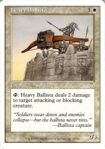"Heavy Ballista" - Magic The Gathering - 7th Edition