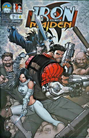 Iron and the Maiden #4 - Aspen Comics - 2007 - Cover B