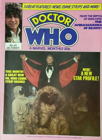 Doctor Who Monthly #45 - Marvel Comics/British - 1980