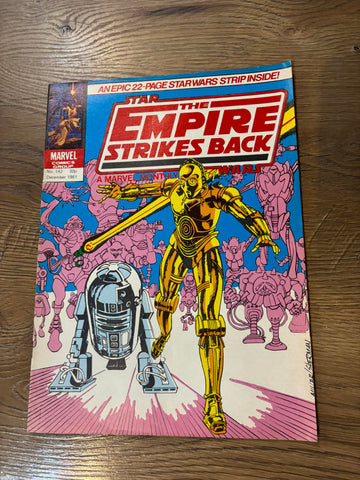 Star Wars: The Empire Strikes Back #142 - Marvel//British - Mar/Apr 1980
