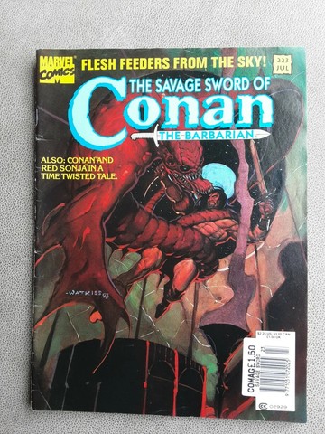 Savage Sword of Conan #223 - Marvel Magazines - 1995