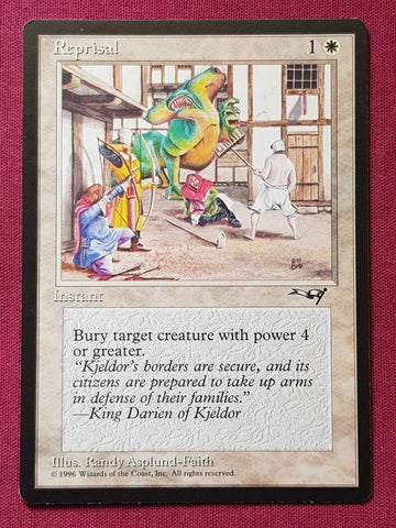 "Reprisal" - Magic The Gathering Card - Alliances
