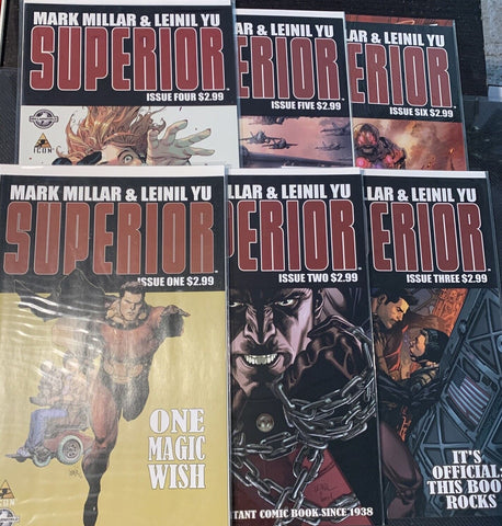 Superior #1-#6 (x6 Comics LOT) - Icon - 2010