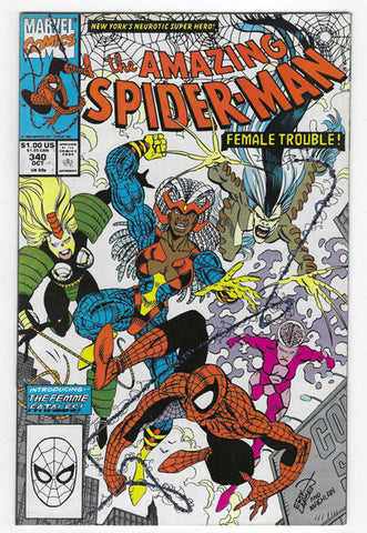 Amazing Spider-Man #340 - Marvel Comics - 1990