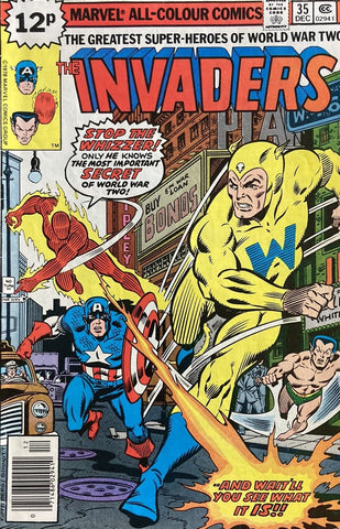 Invaders #35 - Marvel Comics - 1978