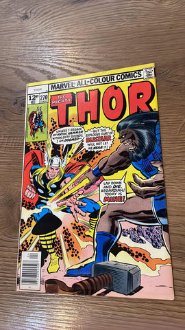 Mighty Thor #270 - Marvel Comics - 1978