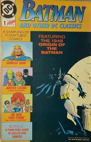Batman and Other DC Classics #1 - DC Comics - 1989 - Promotional Sampler