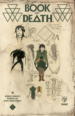 Book Of Death #1 - Valiant Comics - 2015 - Variant