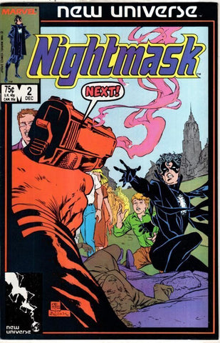 Nightmask #2 - Marvel Comics - 1986