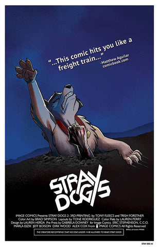 Stray Dogs #2 - Image Comics - 2021 - 3rd Printing