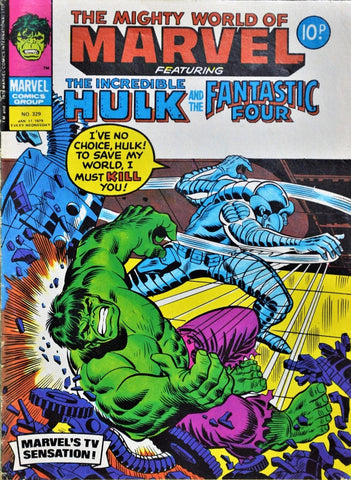 Mighty World of Marvel #329 - Marvel Comics - 1979