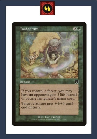 "Invigorate" x4 - Magic The Gathering - Mercadian Masques - 4-Cards