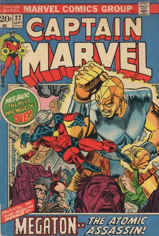 Captain Marvel #22 - Marvel Comics - 1970