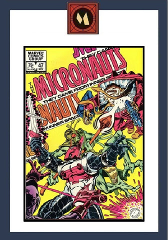 Micronauts #47 - Marvel Comics - 1982