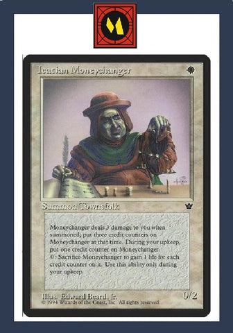 "Icatian Moneychanger" x4 - Magic The Gathering - Fallen Empires - 4-Cards