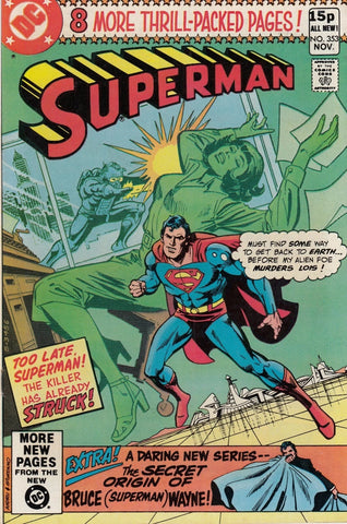 Superman #353 - DC Comics - 1980