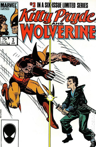 Kitty Pryde and Wolverine #3 - Marvel Comics - 1984