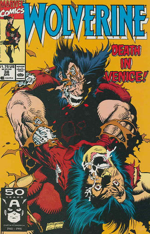 Wolverine #38 - Marvel Comics - 1991