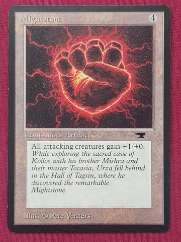 "Mightstone" - Magic The Gathering Card - Antiquities