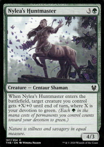 "Nylea's Huntmaster" x4 - Magic The Gathering - Theros BD - 4-Card Playset