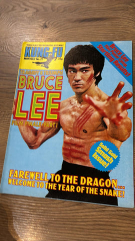 Kung-Fu Monthly #27 - Martial Arts Magazine - Bruce Lee