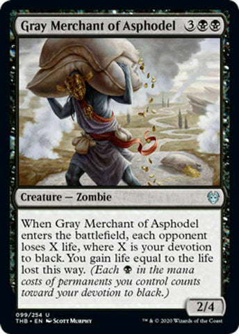 Gray Merchant of Asphodel - MTG Magic the Gathering Card