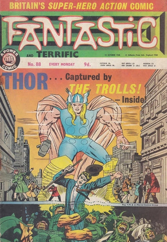 Fantastic #88 - Odhams Press - 1968