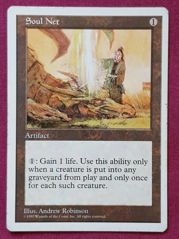 "Soul Net" x4 - Magic The Gathering Card - 5th Edition - 4-Card Playset
