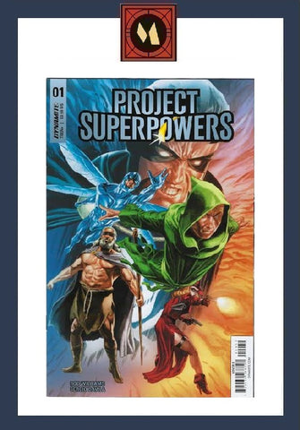 Project Superpowers #1 - Dynamite - 2018 - Signed Rob Williams w/ CoA