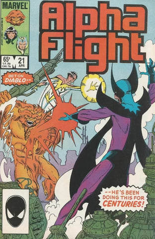 Alpha Flight #21 - Marvel Comics - 1984