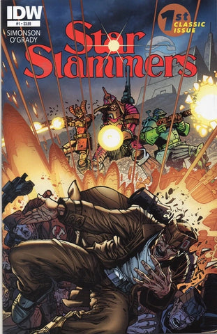 Star Slammers #1 - IDW - 2014