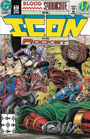 Icon #6 - DC Comics / Milestone - 1993