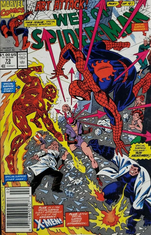Web of Spider-Man #73 - Marvel Comics - 1991