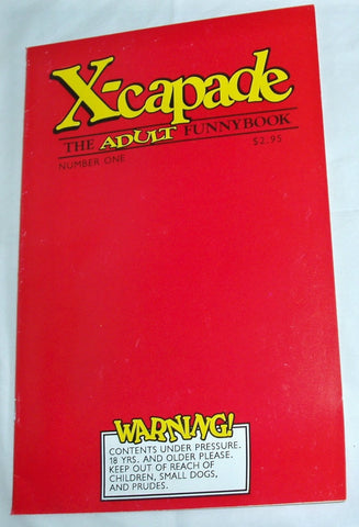 X-Capade: The Adult Funnybook #1 - 1991