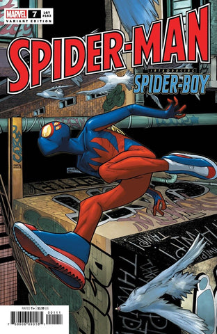 Spider-Man #7 (LGY #163) - Marvel - 2023 - Ramos Spoiler Variant - 1st Print