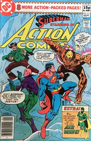 Action Comics #511 - DC Comics - 1980