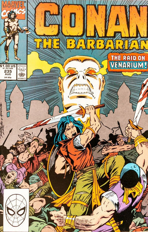 Conan The Barbarian #235 - Marvel Comics - 1990