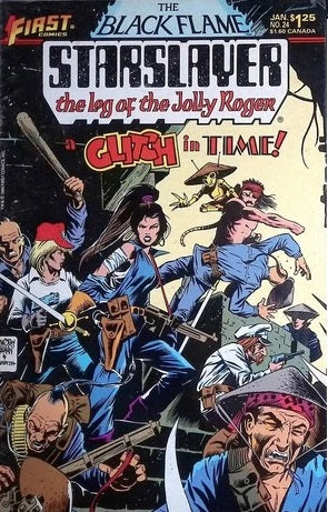 Starslayer: Log of the Jolly Roger #24 - First Comics - 1985