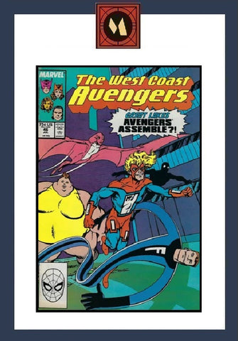 West Coast Avengers #46 - Marvel Comics - 1989