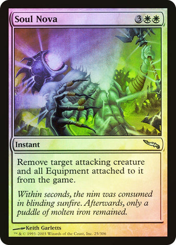 "Soul Nova" FOIL - Magic The Gathering Card - Mirrodin