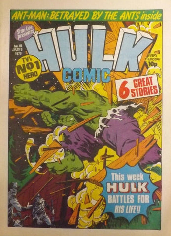 Hulk Comic #10 & #11 - Marvel Comics/British - 1979