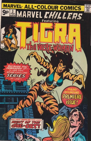 Marvel Chillers #3 - Marvel Comics - 1976