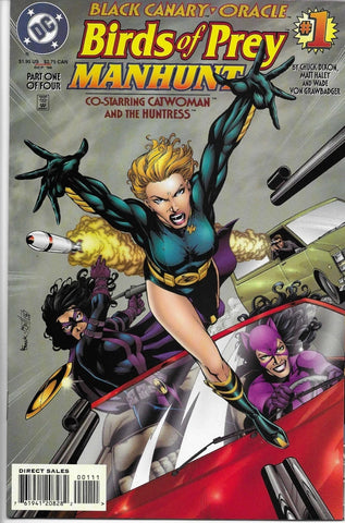 Birds of Prey Manhunt #1 - DC Comics - 1996