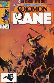 The Sword Of Solomon Kane #5 - Marvel Comics - 1985