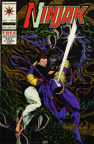 Ninjak #4 - Valiant - 1994