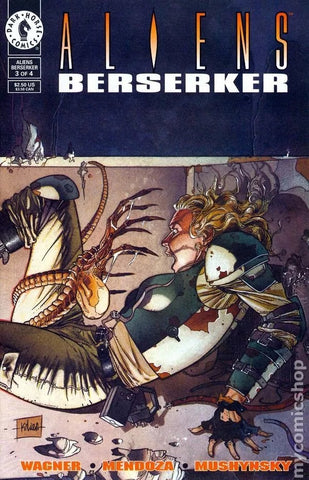 Aliens Berserker #3 - Dark Horse Comics - 1995