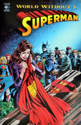 World Without A Superman GN - Titan Books - 1993