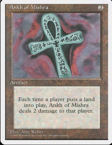 Ankh of Mishra - MTG Magic the Gathering Card