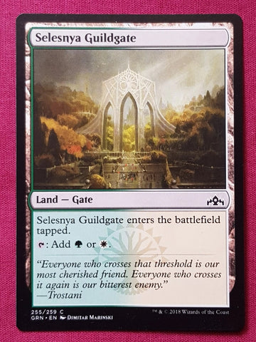 "Selesnya Guildgate" - Magic The Gathering Card - Guilds Of Ravnica